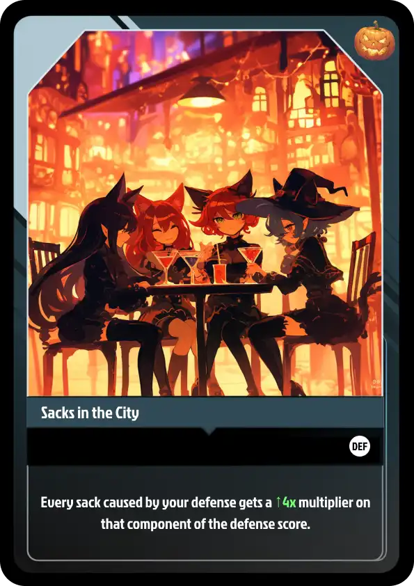 Sacks in the City artwork
